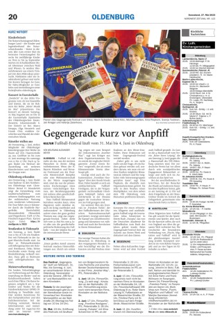 NWZ - Oldenburger Nachrichten - 27.05.2023