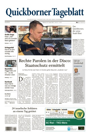 Quickborner Tageblatt 24.01.2024